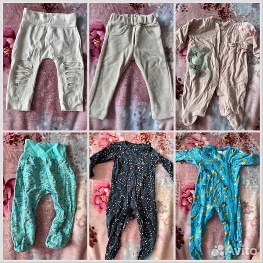 Одежда для девочки пакетом 68-74