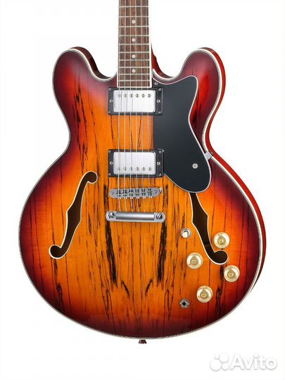 Гитара полуакустическая