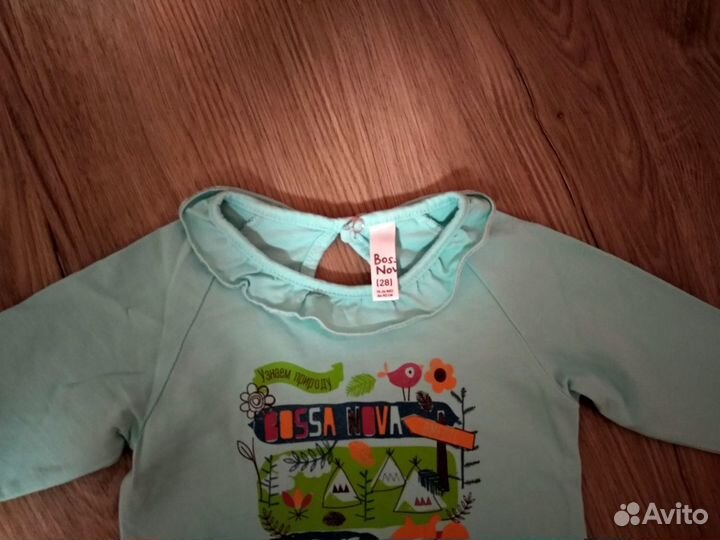 Костюм (кофточка и юбка) для девочки