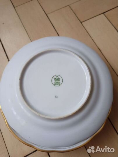 Тарелки kahla konitz 60-годы