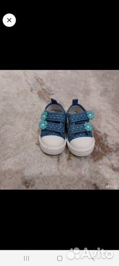 Сандалии, Кеды для девочки 19 размер