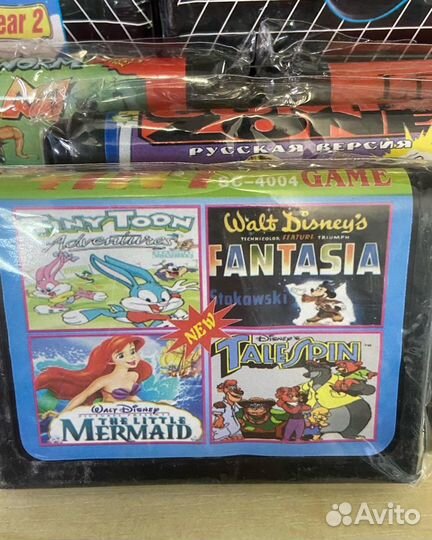 Картриджи для sega mega drive 2