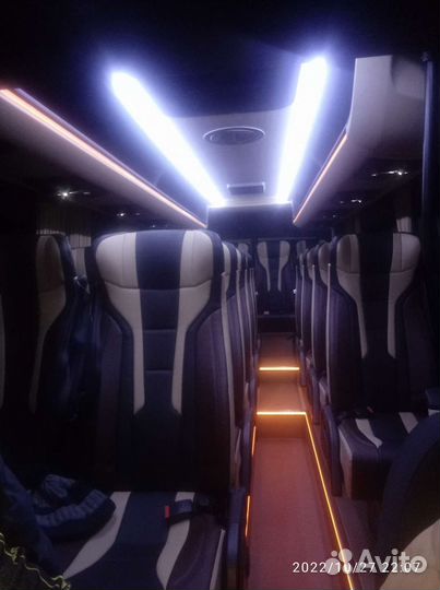 Аренда, заказ автобуса с прицепом,Mercedes