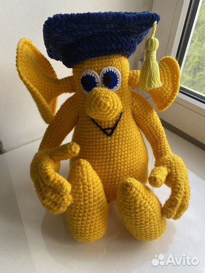 Вязаная игрушка, Большой ух