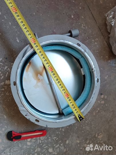 Клапан обратный круглый vkt vko 250mm вентиляция