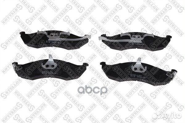 579 002-SX колодки дисковые п Nissan Quest 99