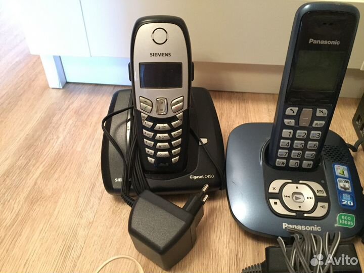 Цена за Все 3 Телефона + Провода и Переходники DSL