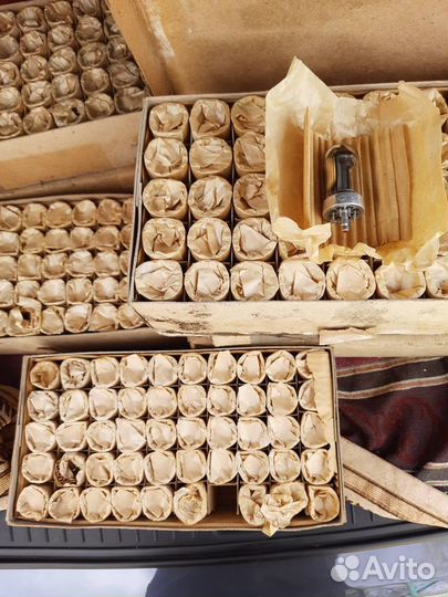 Лампы 6Н9С,12AX7,6Н2П,6Н6П,4П1Л и др