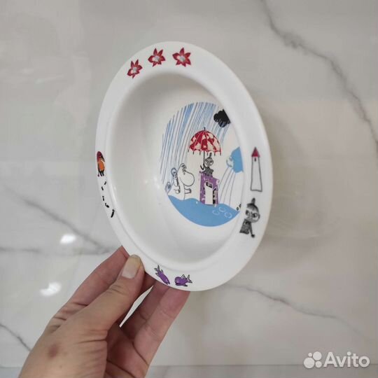 Мумми тролли тарелки
