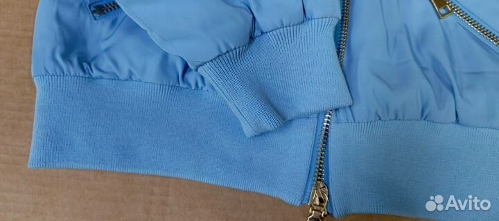 Бомбер Numph 702774 голубой