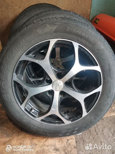 Колеса в сборе r17 летние 5 114.3