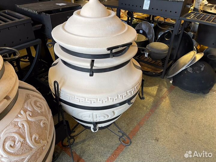 Тандыр Хан 36/115 см большой с широким горлом