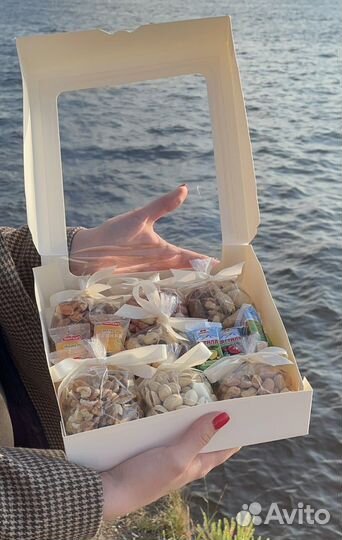 Ореховый подарочный набор Съедобные букеты