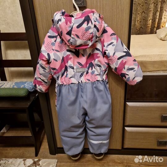 Зимний комбинезон для девочки 104