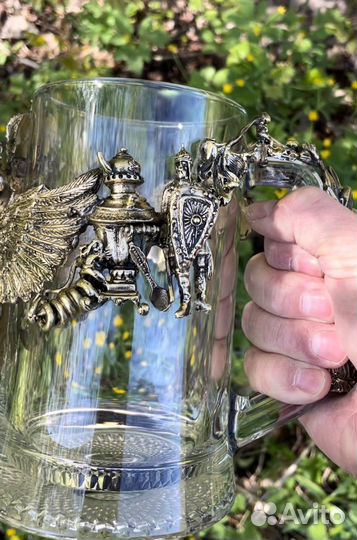 Кружка пивная Россия