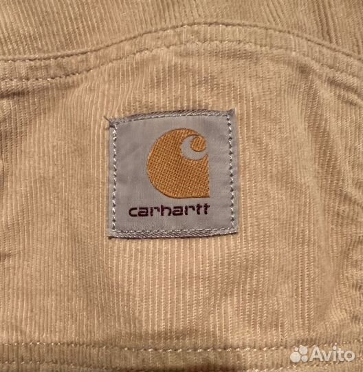 Вельветовые джинсы Carhartt