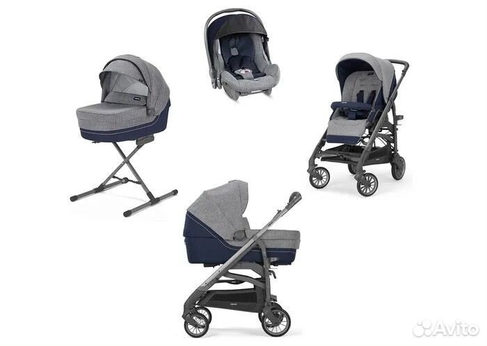 Inglesina Trilogy System Quattro 4в1, Slate