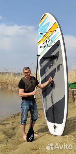 SUP доска 3 метра Bestway White Cap