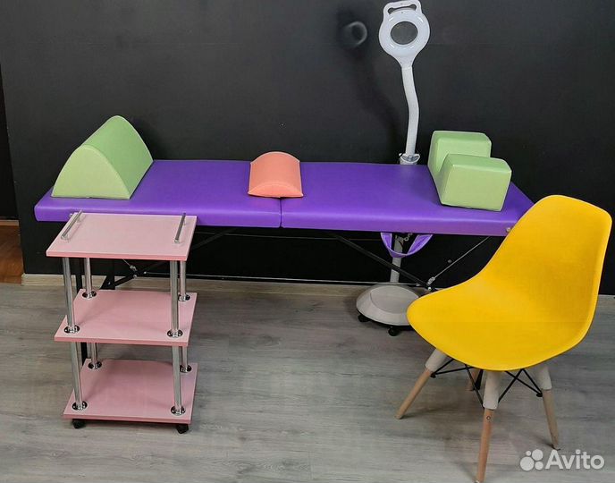 Кушетка для наращивания тележка стул лампа