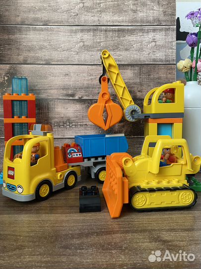 Lego Duplo Большая стройплощадка 10813