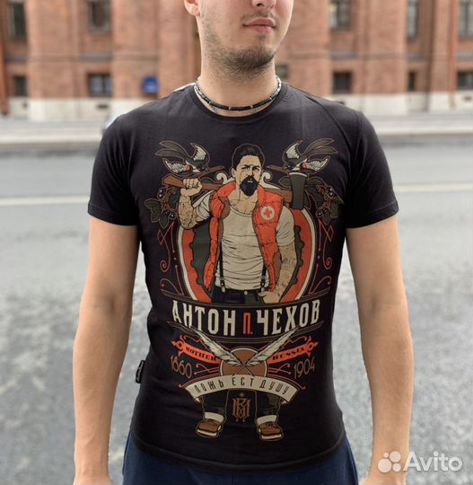 Футболка Mother Russia - Антон п. Чехов