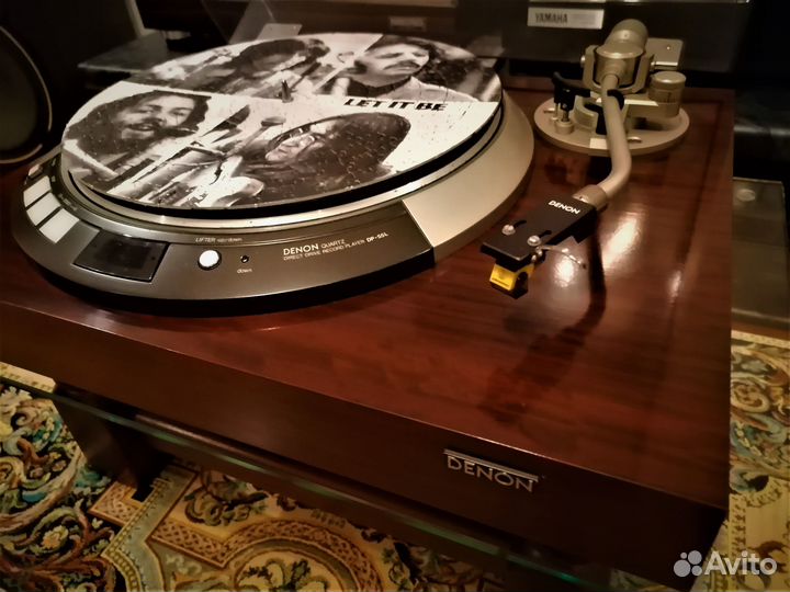 Denon DP-55L. Проигрыватель+шелл+голова+игла