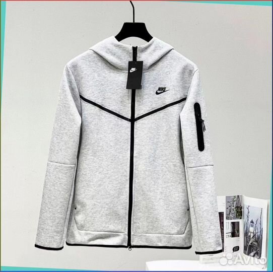 Zip худи Tech Fleece nike (качество premium)