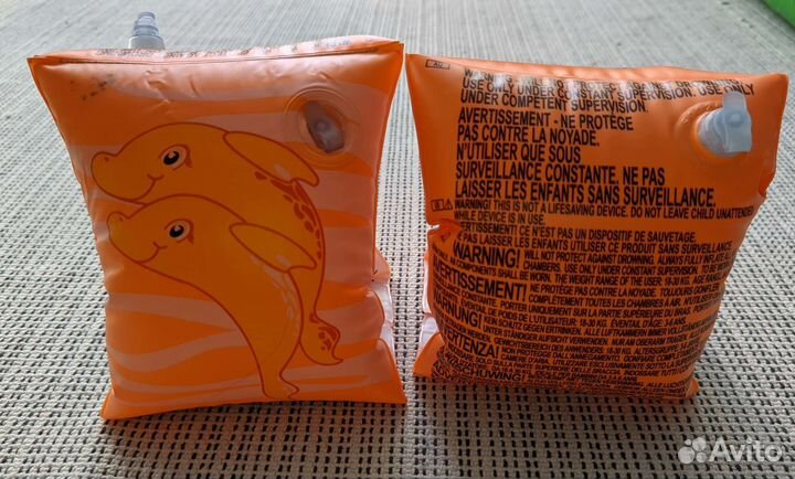 Надувные игрушки, нарукавники, жилет для плавания