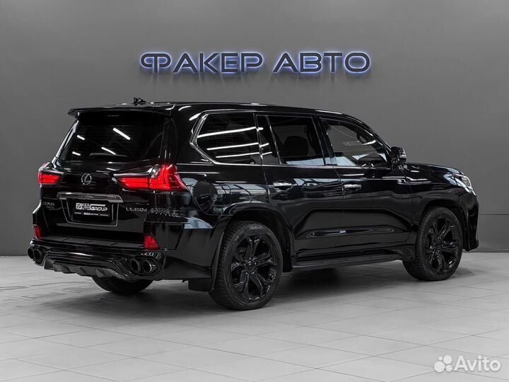 Lexus LX 4.5 AT, 2018, 156 268 км