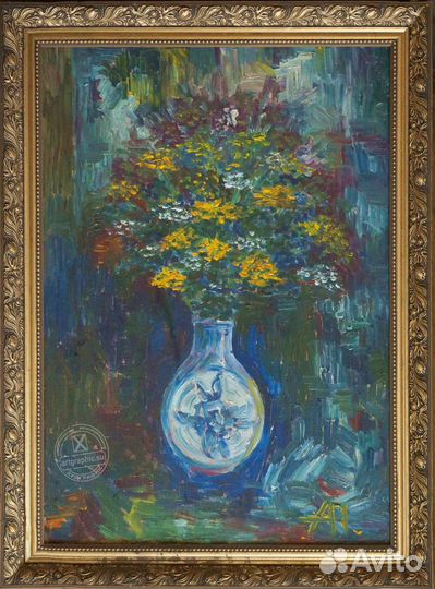 Картина маслом «Букет»