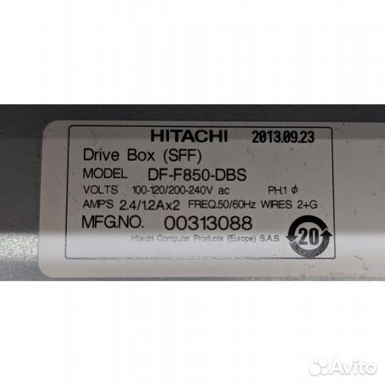 Система хранения данных Hitachi DF-F850-DBS 24 (20