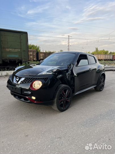 Nissan Juke 1.6 CVT, 2017, битый, 14 000 км