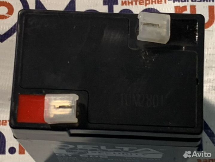 Аккумулятор герметичный 6В 6Ач delta DT606 AGM (70