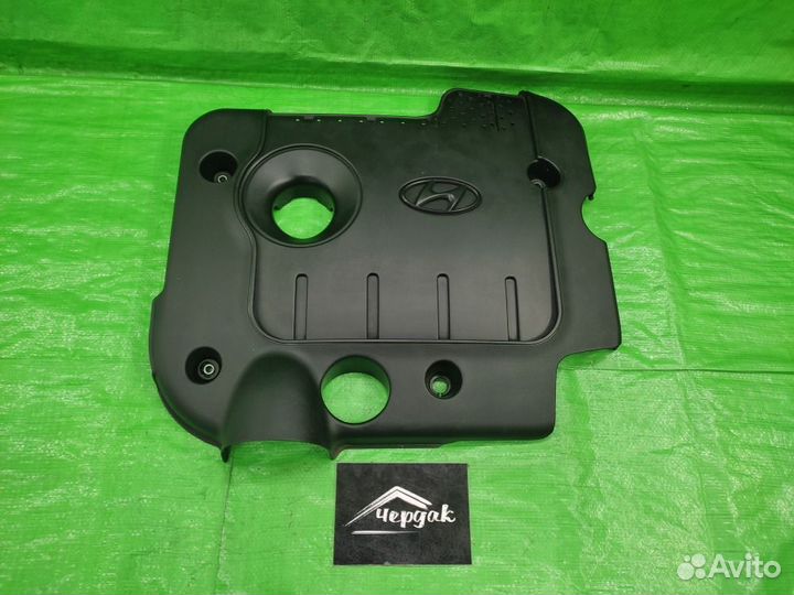 Крышка двигателя двс декор Hyundai Santa Fe 06-12