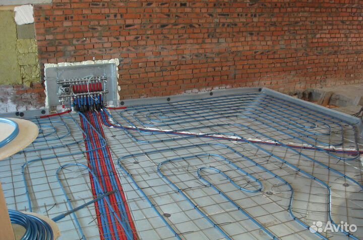 Водяной теплый пол. Внутренние инженерные системы