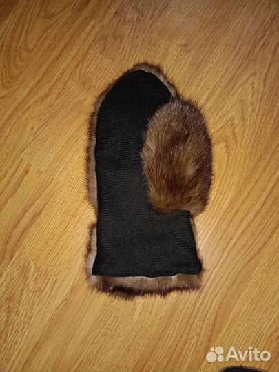 Варежки норковые