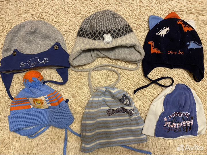 Шапки для новорожденных от 0-6