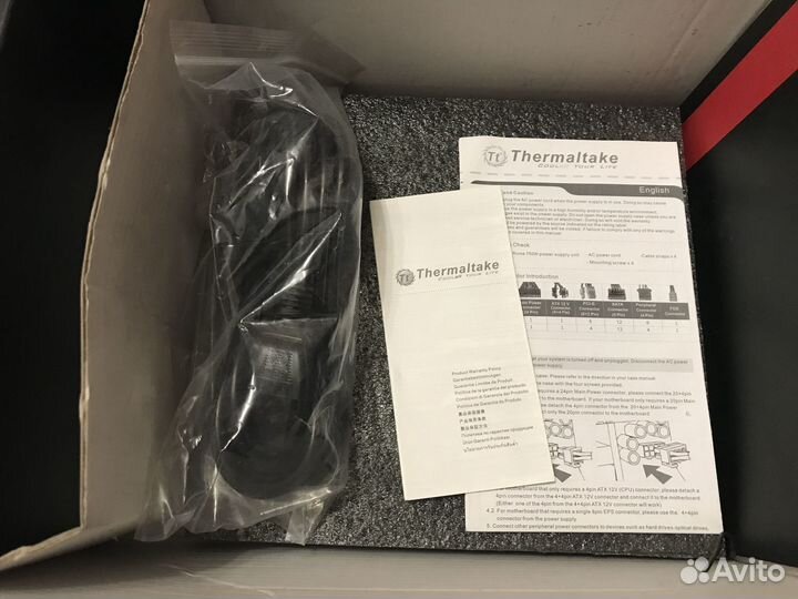 Блок питания thermaltake madrid 850w