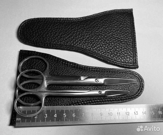 Для ножниц кожаный чехол