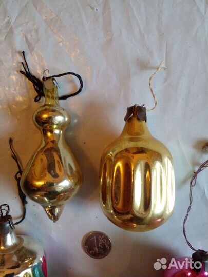 Елочные игрушки СССР 