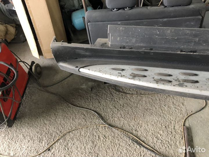 Накладка порога mercedes ml 166