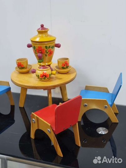 Винтажная кукольная мебель. СССР