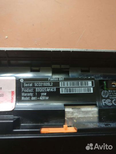 HP Pavilion dm1-4201sr
