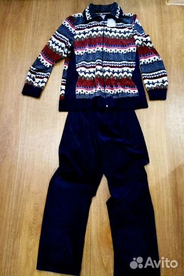 Новый спортивный костюм. велюр