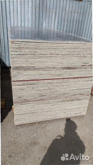 Фанера ламинированная новая и бу