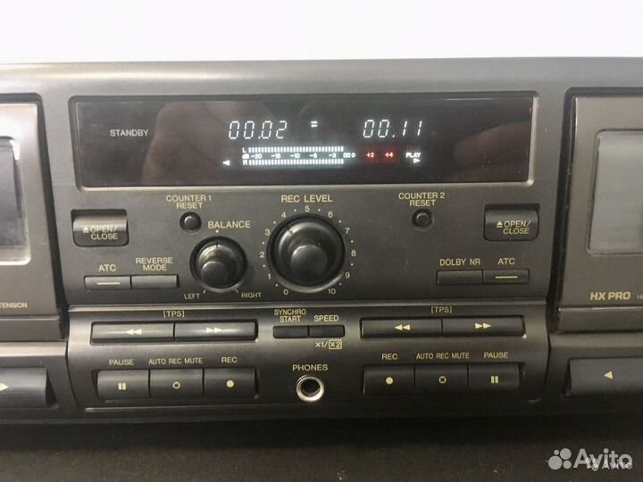 Дека 2-х кассетная Technics RS-TR575,реверс,Japan