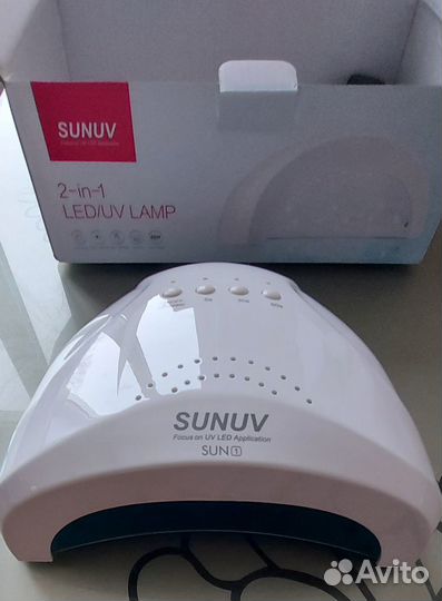 Лампа для маникюра sunuv