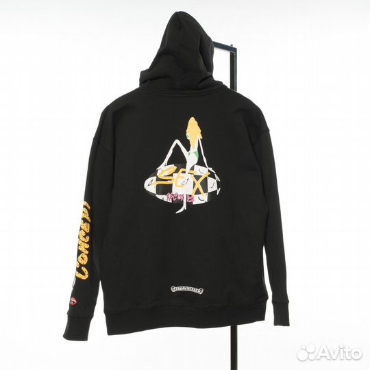 Худи Chrome Hearts Черный