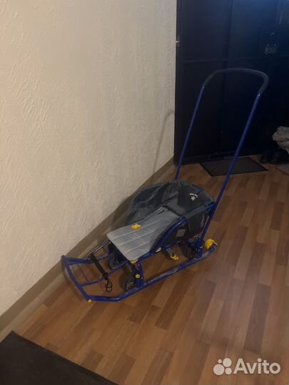 Санки с колесами