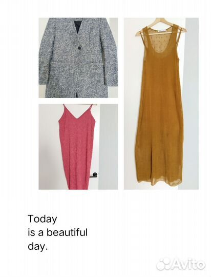 Платья жакет zara